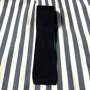 Navy Silk Knit SUITSUPPLY Tie